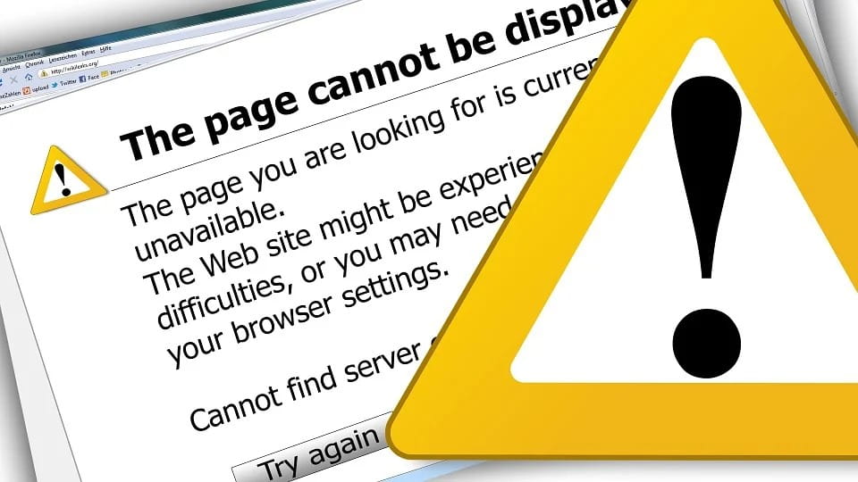 website maintenance service in richmond va-min website maintenance errors display